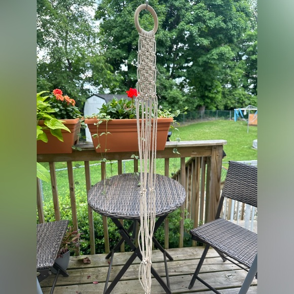Macrame Plant Hanger. Handmade by me, made to order! - Picture 7 of 7